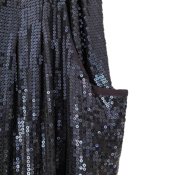 Michael Michael Kors Navy Blue Sequin Pants size XS - Picture 3 of 7